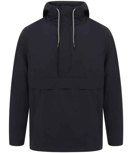Front Row Pullover 1/2 Zip Jacket - NAV - S